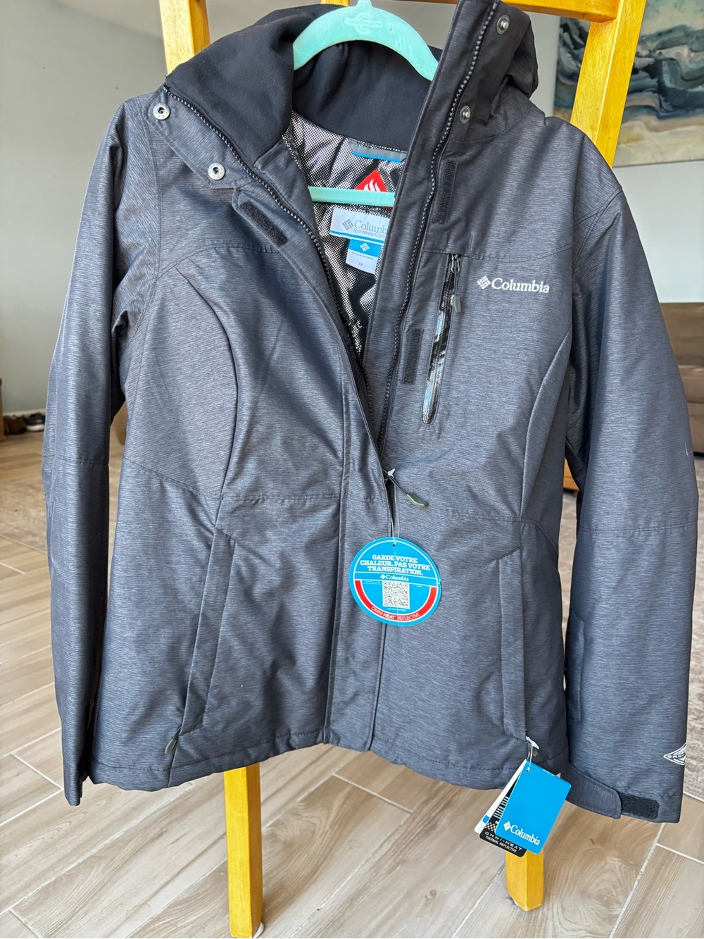 Columbia Women's Dark Gray Ski & Snow Jacket